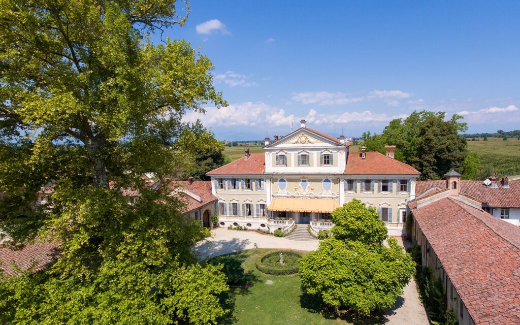 Tenuta Berroni Racconigi (CN) vista dall'alto