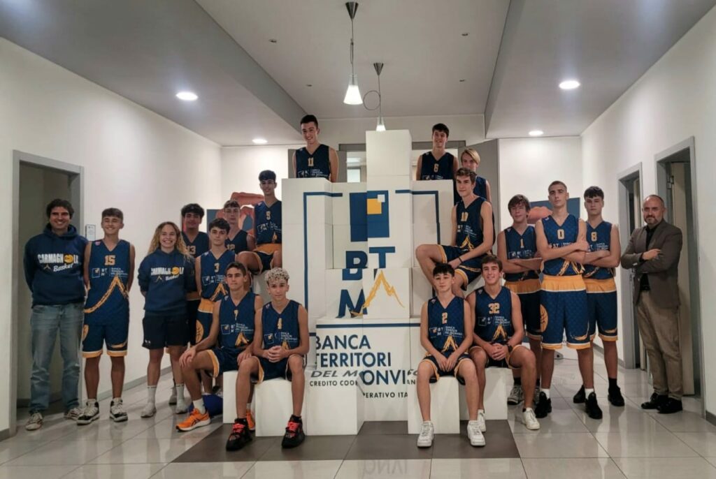 BTM Basket Carmagnola, consegnate le divise stagione 2023/2024