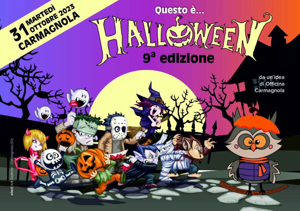 Halloween a Carmagnola, pomeriggio per bambini
