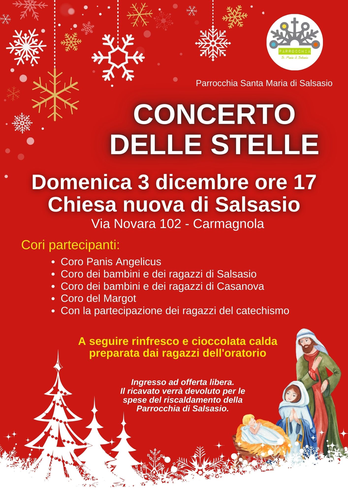 In programma il Concerto delle Stelle a Salsasio