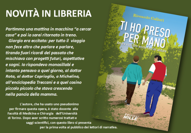 Firmacopie del libro “Ti ho preso per mano” di Riccardo Callori