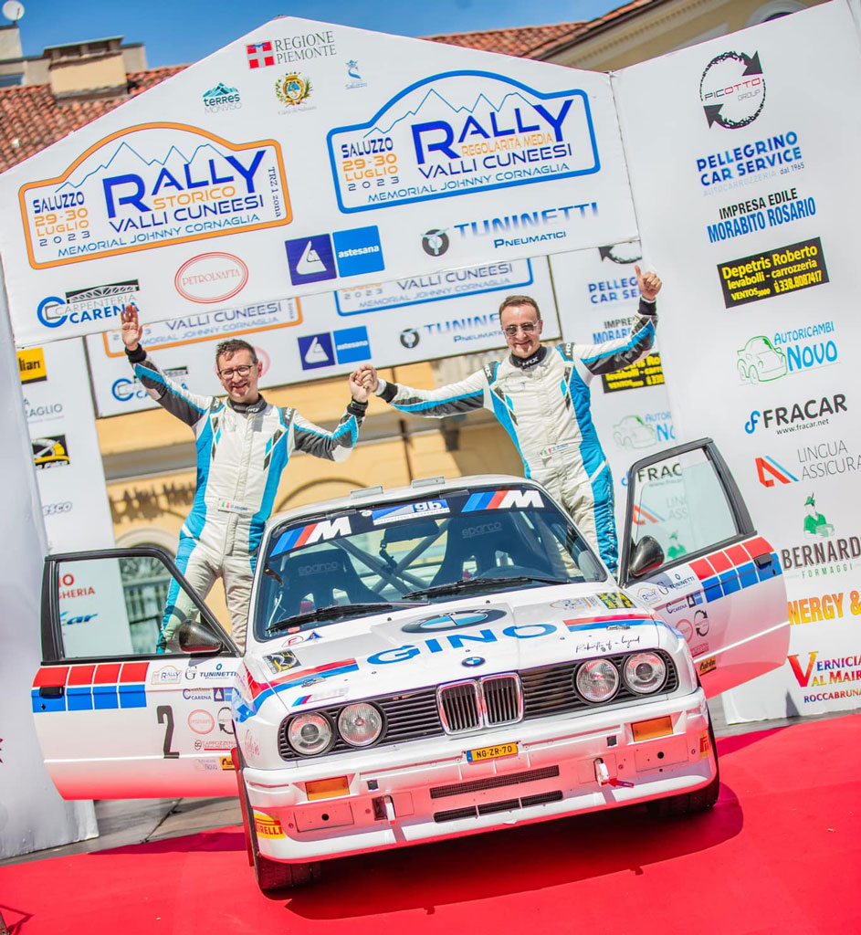 Il 15° rally delle Valli Cuneesi in maggio a Saluzzo