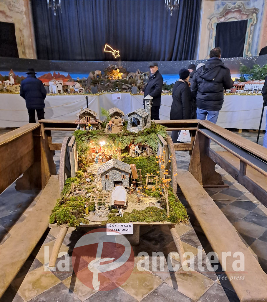 Pancalieri, mostra presepi nella Chiesa dei Frati da oggi fino al 6 gennaio