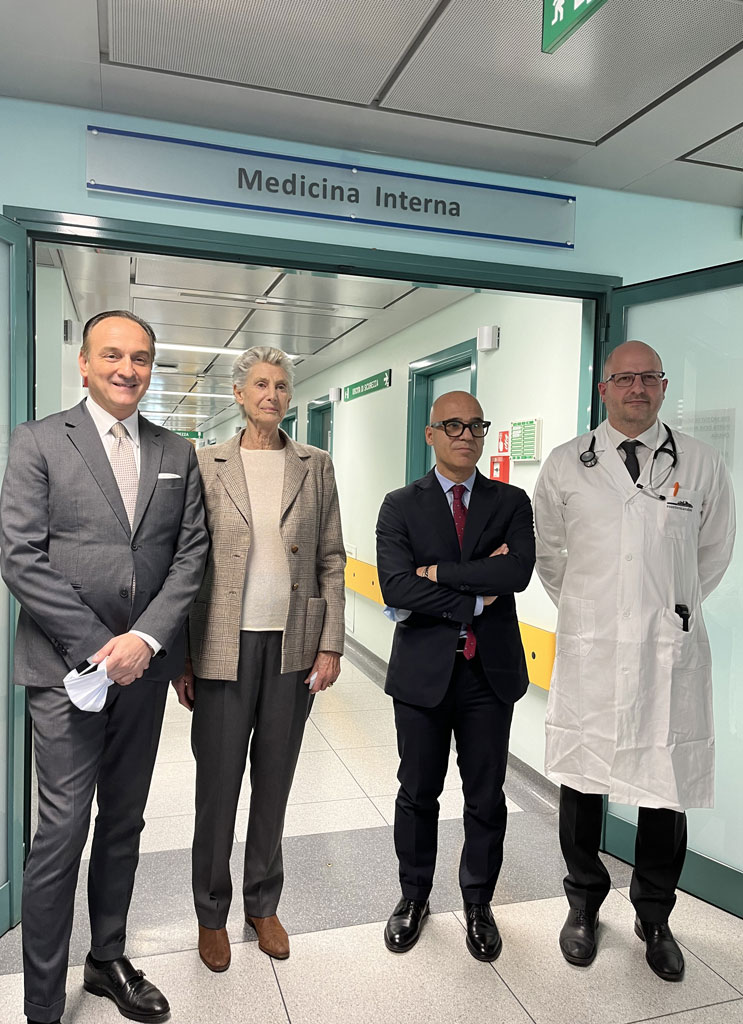 IRCCS, inaugurato il nuovo reparto di medicina interna