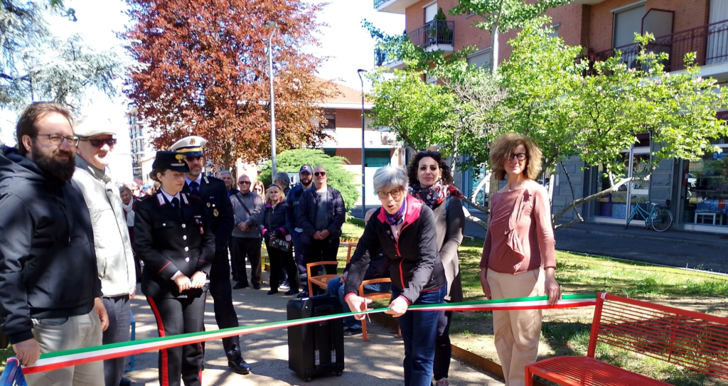 Inaugurazione Piazza Cavour a None