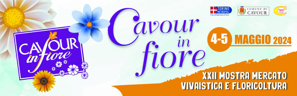 Cavour in fiore