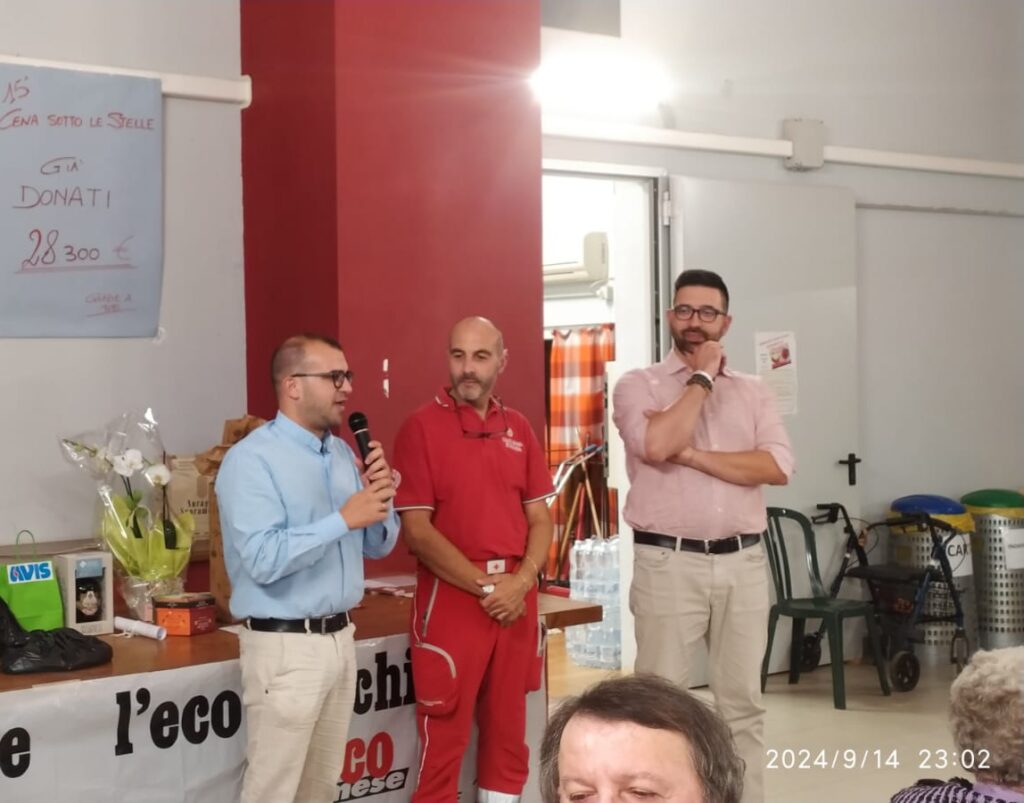 Cena sotto le Stelle: oltre duemila euro per la chiesa di San Rocco