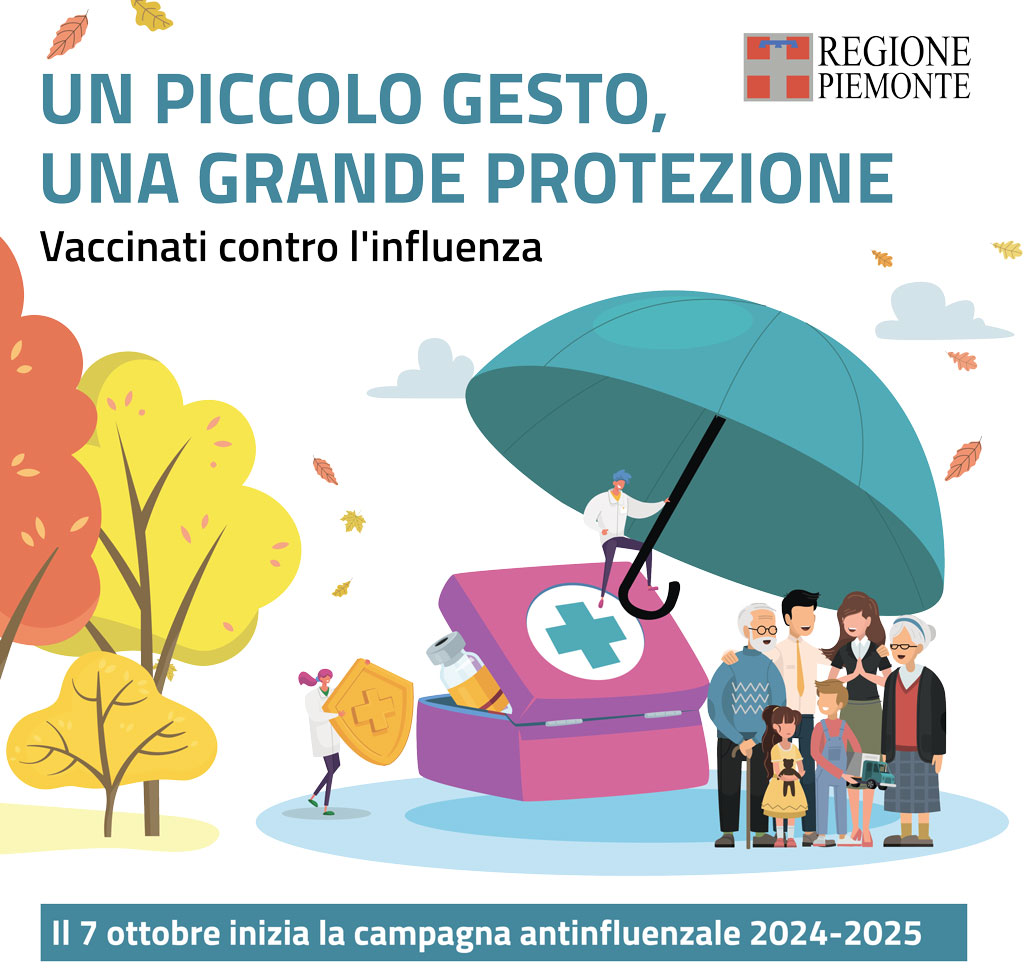 Campagna di vaccinazione antinfluenzale e anti covid dal 7 ottobre