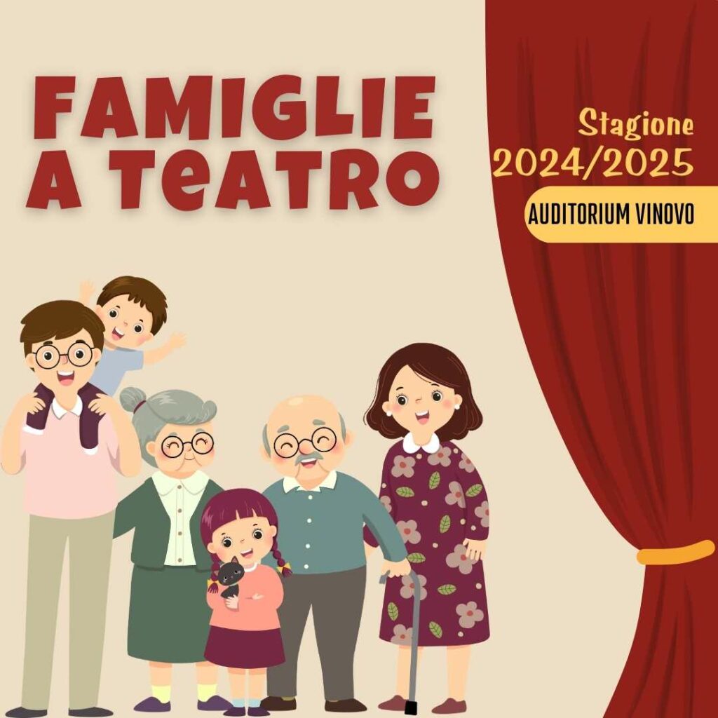 Famiglie a teatro di Vinovo, tutti gli appuntamenti