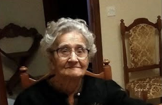 L’addio ad Antonia, aveva 101 anni