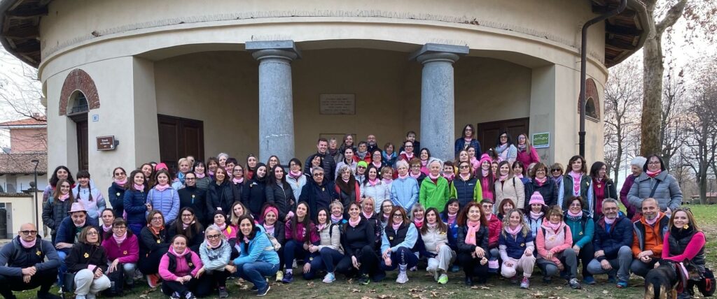 Circa 100 persone a “4 passi in rosa” a Vigone