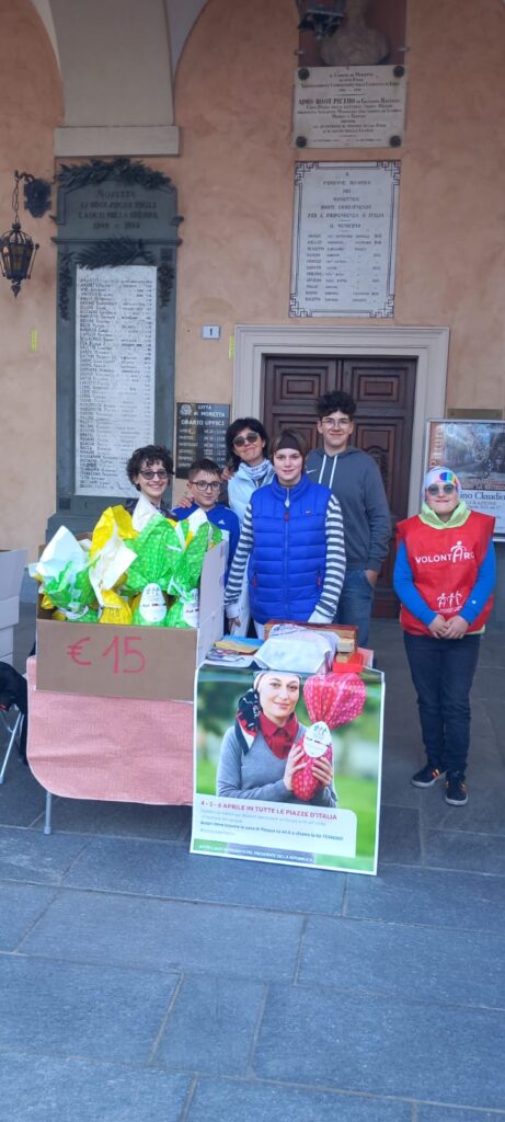 Anche i giovanissimi in piazza per l’Ail a Moretta