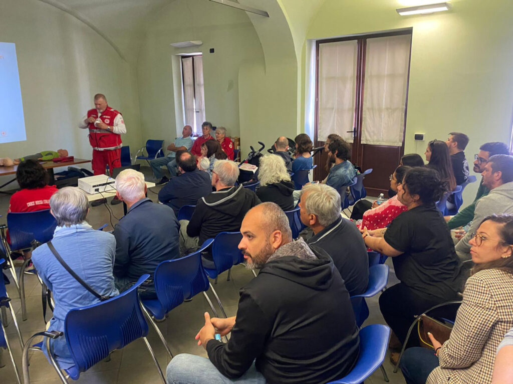 Manovre salvavita pediatriche, ampia partecipazione al corso di Pancalieri