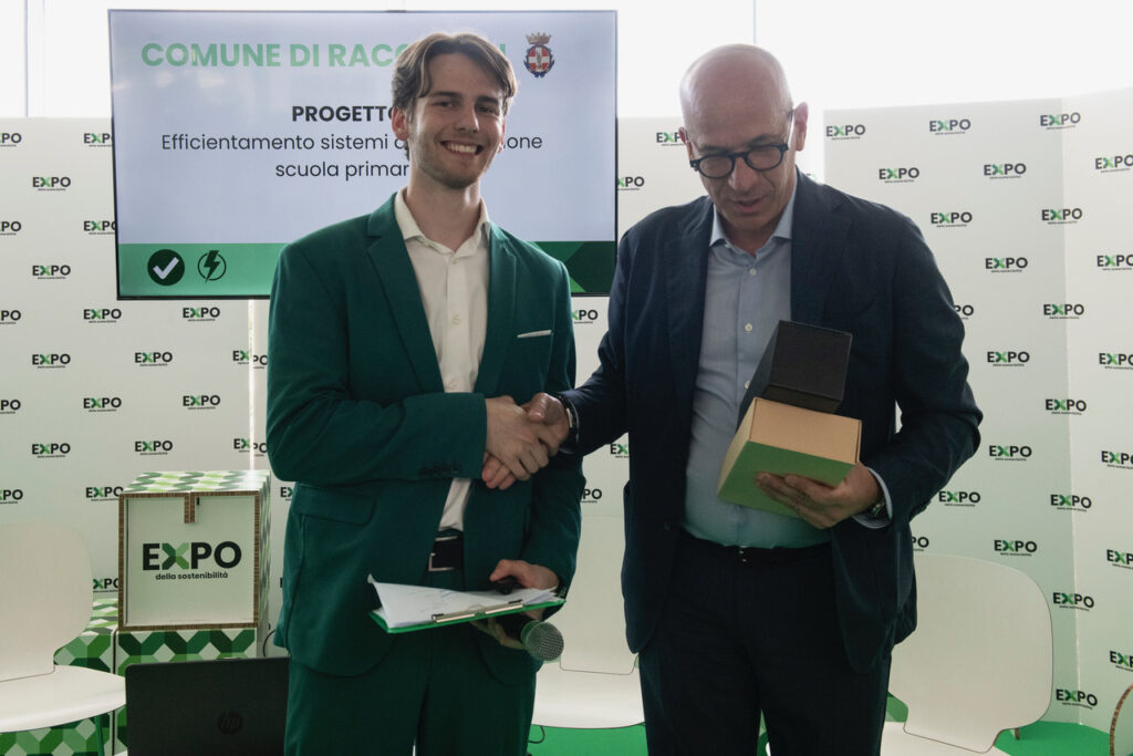 Racconigi ha ricevuto il premio “Comuni Sostenibili”