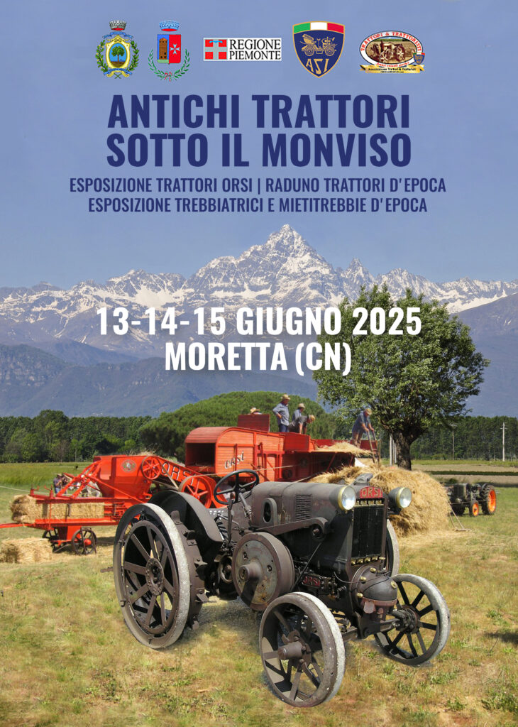 “Antichi trattori sotto il Monviso” a Moretta 
