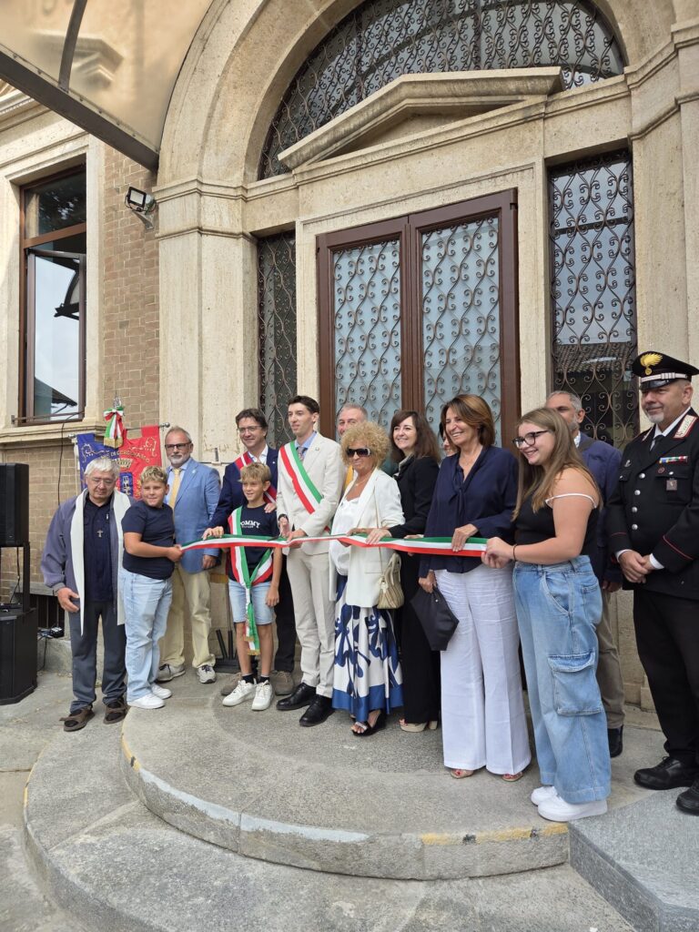 Cercenasco, studenti a scuola nell’edificio appena inaugurato