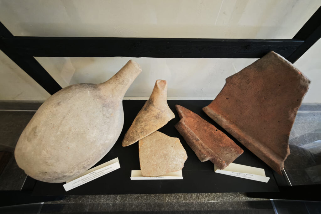 Reperti romani a Carmagnola, sono esposti a Palazzo Comunale